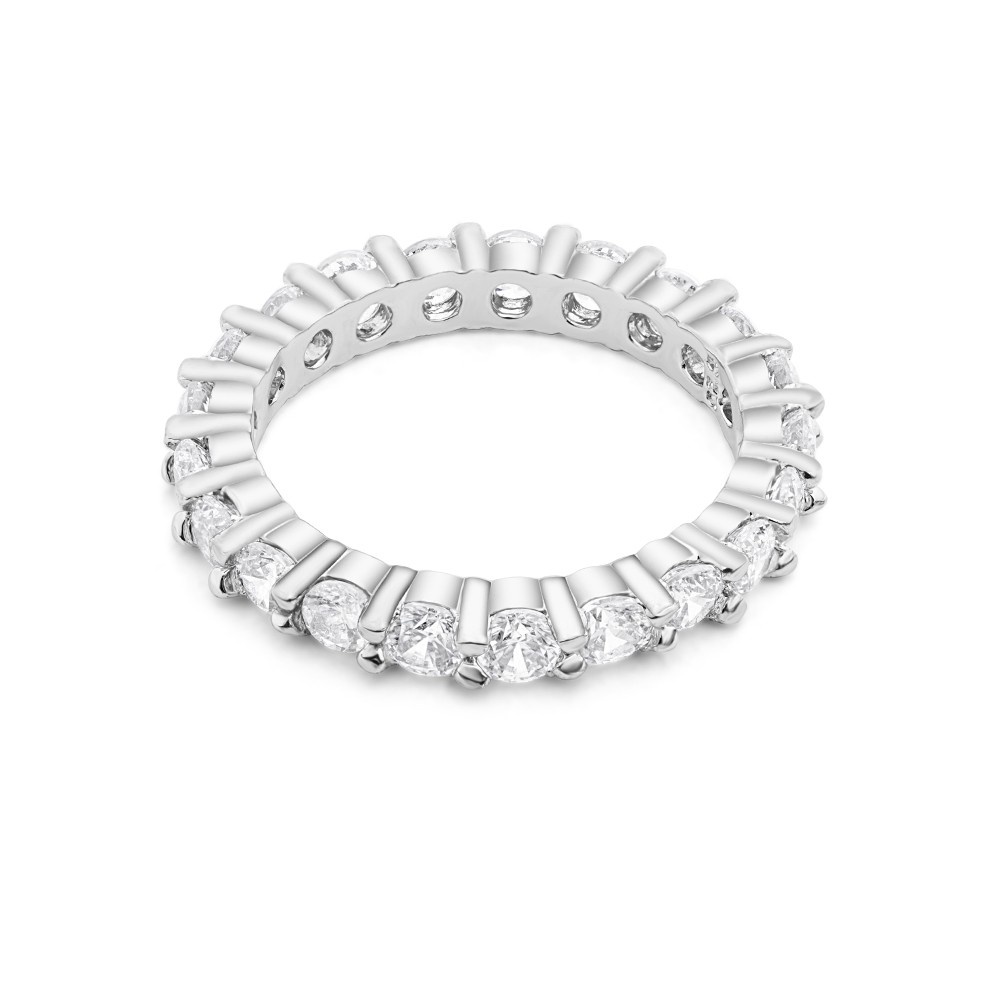 Reegalia Classic Eternity Band – 925 Silver.